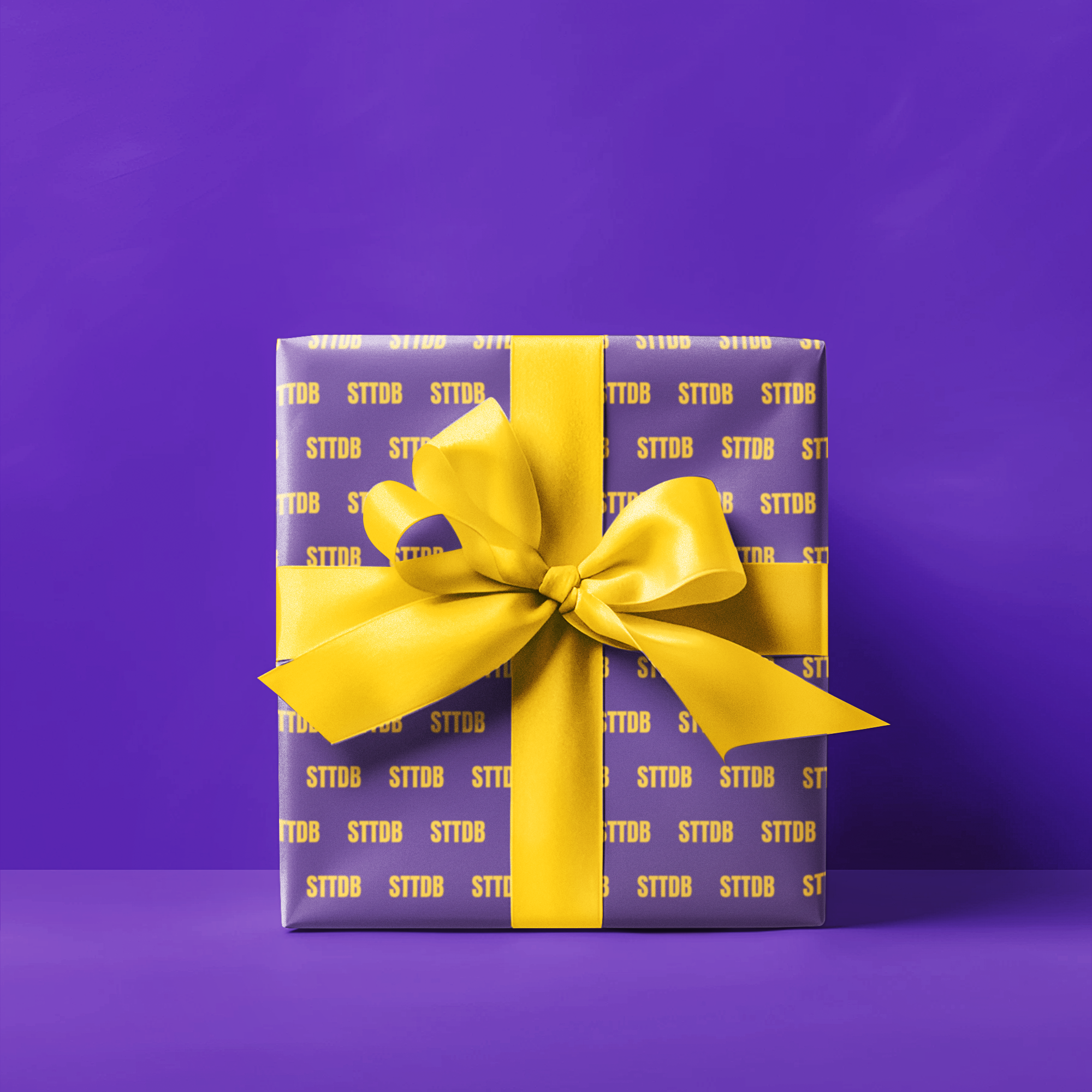 STTDB LSU Dirty Santa Wrapping Paper