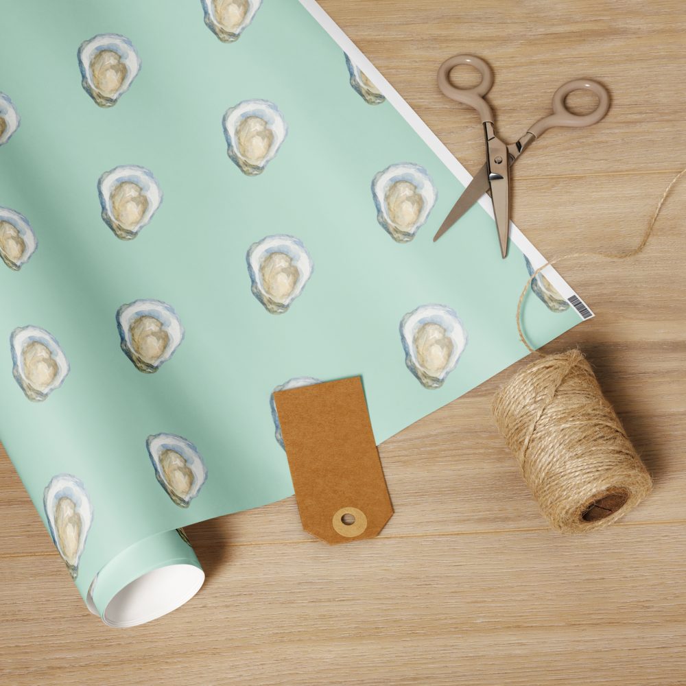 Raw Oyster Wrapping paper roll